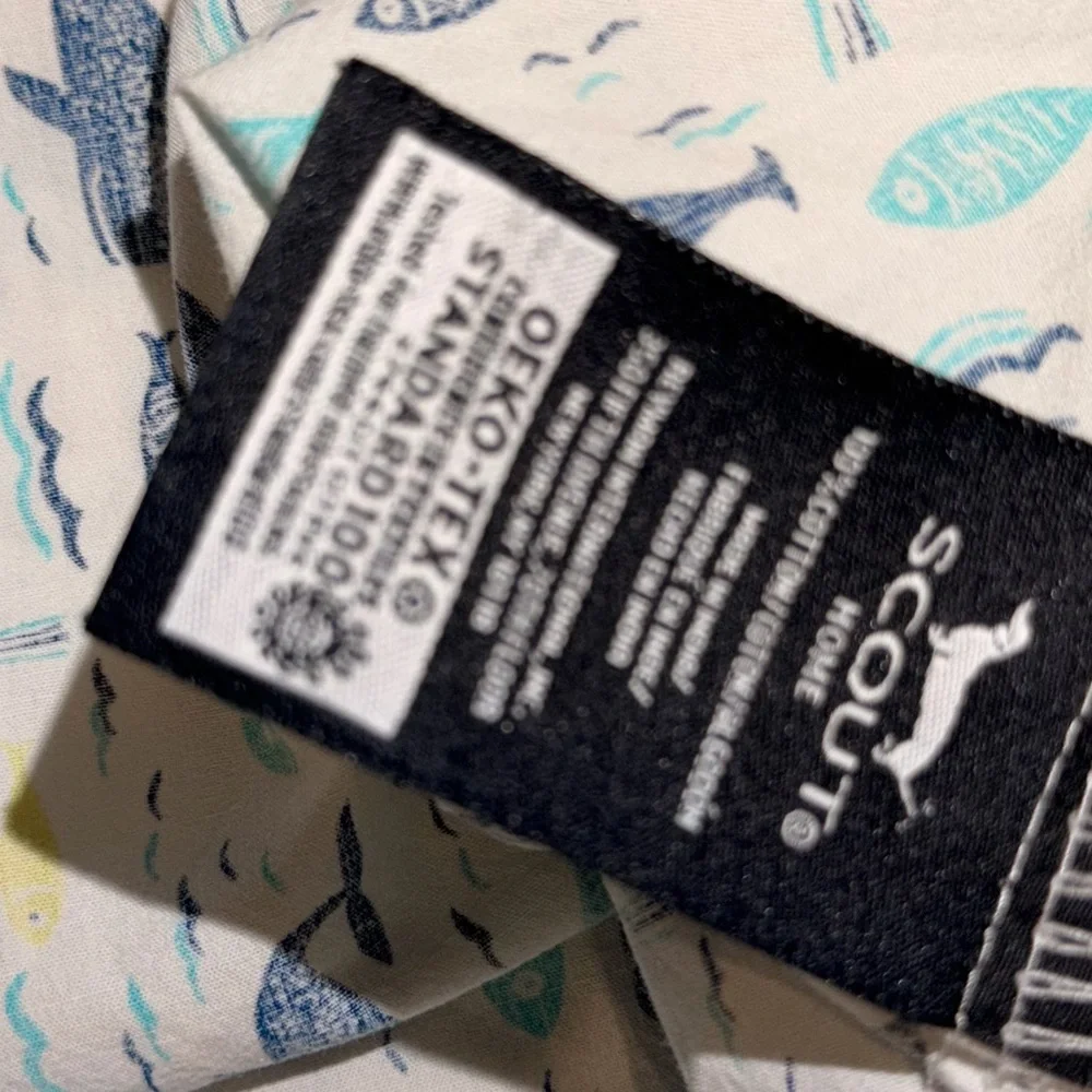 Scout Full Sheet Set – Whale Print | Full Size | 4pc Coastal Kids Bedding